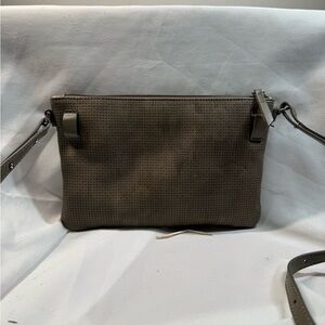 Stella & Dot Gray Wristlet Clutch